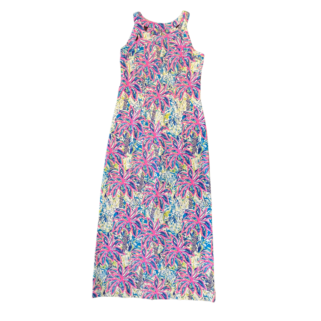 Bright Color Palm Tree Sexy Maxi – The Dockside Trading Company