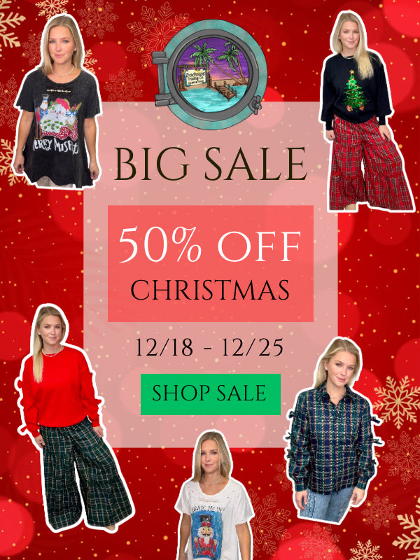 Christmas 50% Off Sale