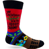 Christmas Spirit is in Liquor Cabinet