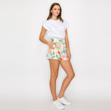 Retro Tropical Vive Shopper Bag Shorts