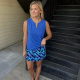 Deep Sea SlvLess Keyhole