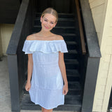 White Off-Shoulder Dress