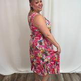 Island Escape Bustle Dress