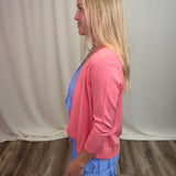 Clearwater Pink Cardigan Sweater