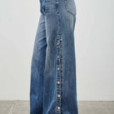 High Rise Wide Leg