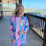 Sea Glass Pink Short Sleeve Top