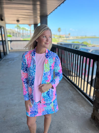 Sea Glass Pink Short Sleeve Top