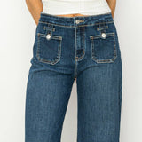 HIGH RISE CROP PALAZZO JEANS: 1 (24)