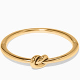 Interlok Single Knot Hinged Bangle