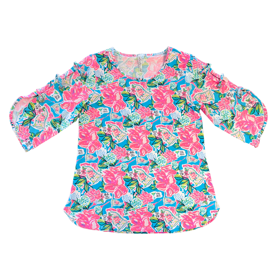 Golf Open Shoulder Blouse