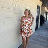 Floral Print Bubble Dress