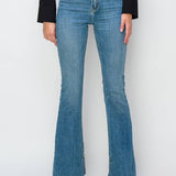 HIGH RISE FLARE JEANS: 1 (24)