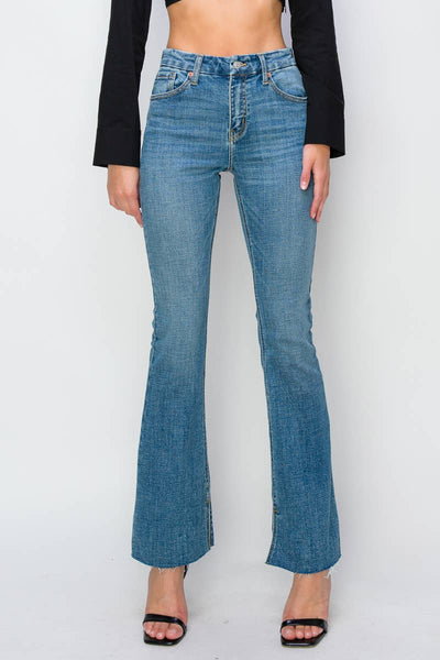 HIGH RISE FLARE JEANS: 5 (26)