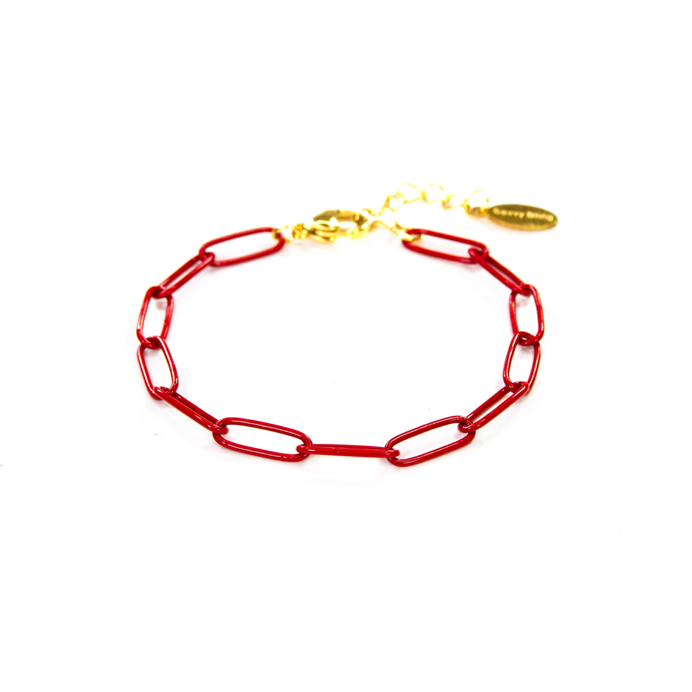 Red Game Day Bracelets &  Necklaces: RED CHUNKY BRACELET