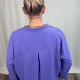 Periwinkle Airflow Collar Tunic