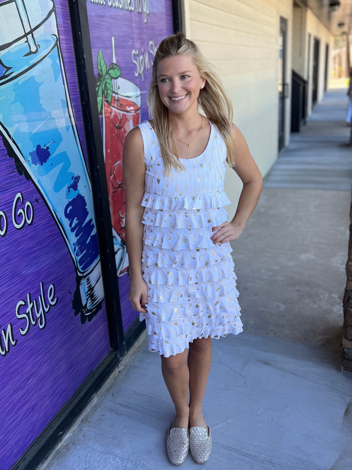 Champagne Cha Cha Dress