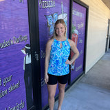 Black Pull on Shorts