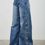 Plus High Rise Wide Leg