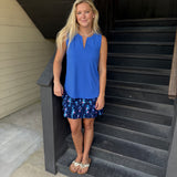 Deep Sea SlvLess Keyhole