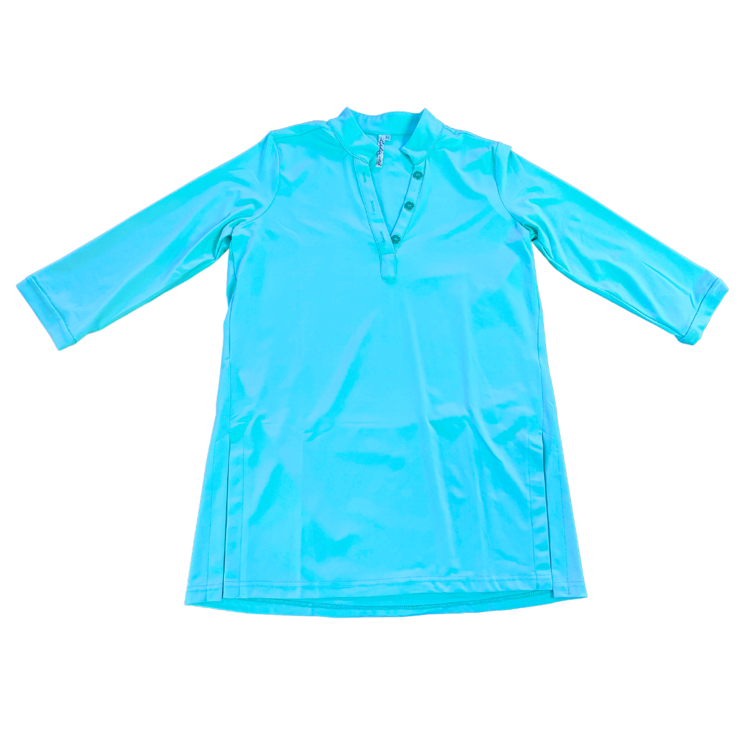 Clear Seafoam V Neck Tunic