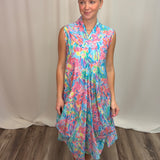 Aqua Breeze Tank Dress