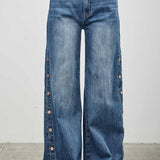 Plus High Rise Wide Leg