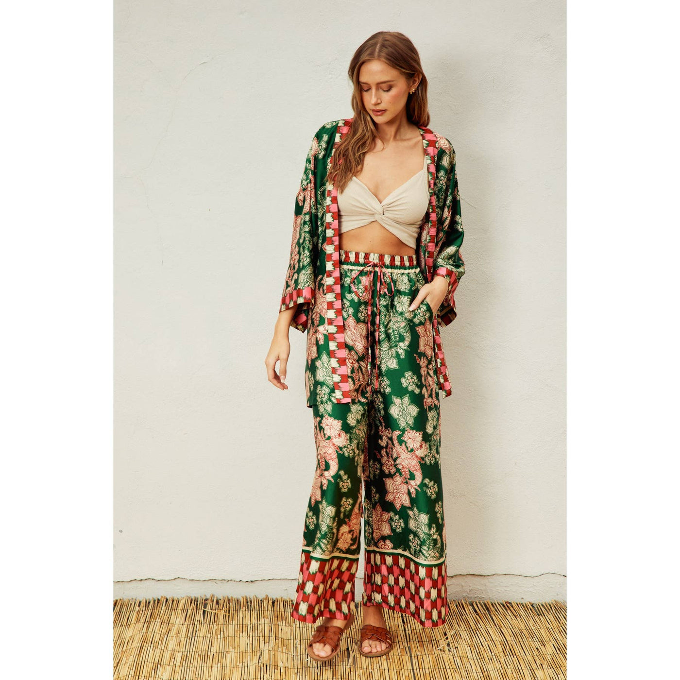 Good Feels Wide Leg Pull On Pants
