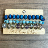 Blue Bracelet Trio