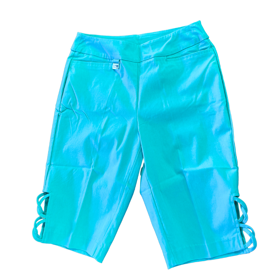Seaglass Green Interlock Bermuda Short