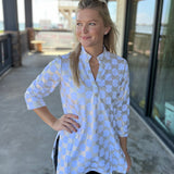 White Medallion Travel Tunic