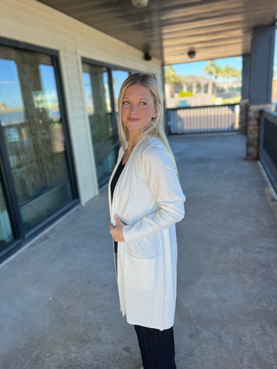 Cream Cardigan Lulu-B