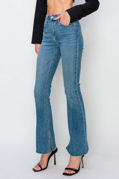 HIGH RISE FLARE JEANS: 5 (26)
