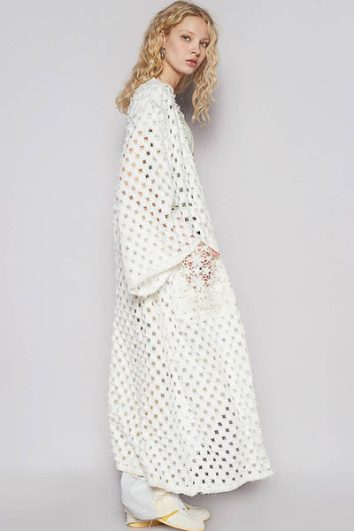 kimono woven top