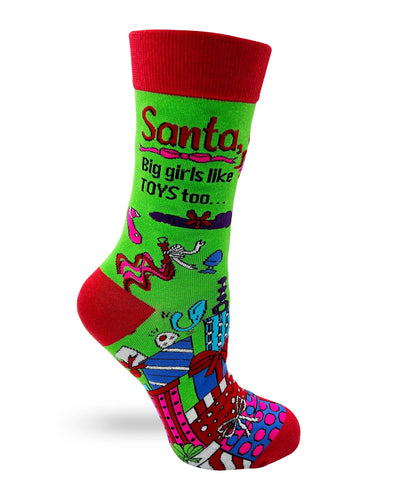Santa, Big Girls Like Toys