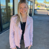 Pink Fringed Jacket