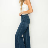 HIGH RISE CROP PALAZZO JEANS: 1 (24)