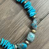 Turquoise Stones Necklace