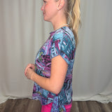 Hydrangea Harbor Tie-Side Reversible Top