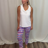 Star Spangled Capri Leggings