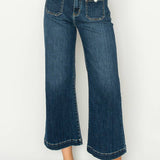 HIGH RISE CROP PALAZZO JEANS: 1 (24)