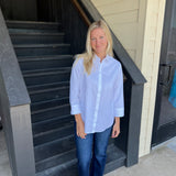 3/4 White Polo Shirt