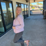 Charcoal Studded Sparkle Capri