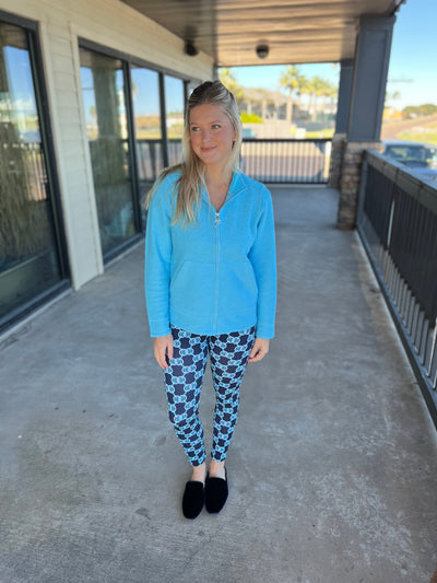 Medallion Print Ankle Legging