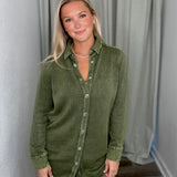 Forest Green Cardigan