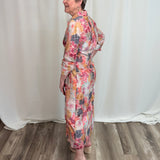 Coastal Pink Painted Shirt Dress