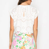 Garden Print Shopper Bag Shorts