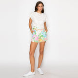 Garden Print Shopper Bag Shorts