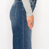 Tummy Control High Rise Relaxed Flare Jeans