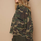 semi-cropped camo jacket