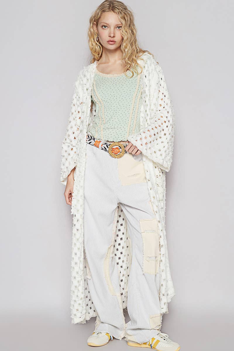 kimono woven top